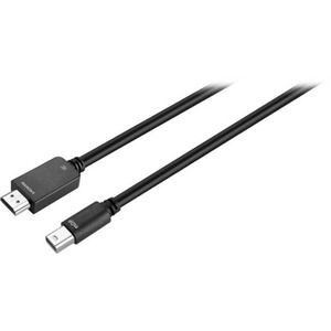 Best Buy essentials™ - 6' Mini DisplayPort to HDMI Cable - Black